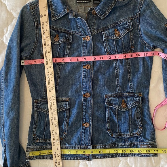 Cool EUC Vintage DKNY Y2K Denim Jacket Size M - Picture 8 of 9